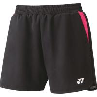 Yonex(ヨネックス) テニス パンツ ニットショートパンツ SS ブラック 25069 1枚（直送品） | LOHACO by アスクル(直送品グループ1)