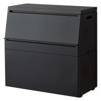 リス SOLOWスムーズ屋外ストッカー ブラック 250L GSLW040 1台（直送品） | LOHACO by アスクル(直送品グループ1)