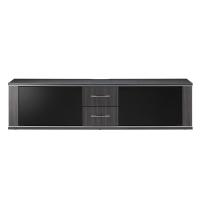 朝日木材加工 キャスター付きテレビ台・AVボード/アッシュグレー木目 AS-JL1500AG １台（直送品） | LOHACO by アスクル(直送品グループ2)
