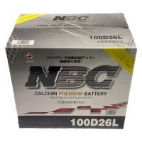 NBC 国産車用バッテリー 充電制御車対応　CALCIUM PREMIUM 100D26L 1個（直送品） | LOHACO by アスクル(直送品グループ2)