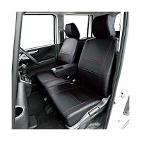 【カー用品】ボンフォーム シートカバー ソフトレザーR M4-33 N-BOX 専用2列車 ブラック 4497-50BK 1枚（直送品） | LOHACO by アスクル(直送品グループ2)