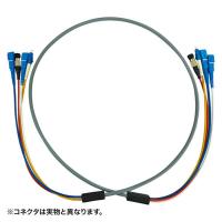 サンワサプライ 防水ロバスト光ファイバケーブル 30m グレー HKB-LCLCWPRB5-30（直送品） | LOHACO by アスクル(直送品グループ3)