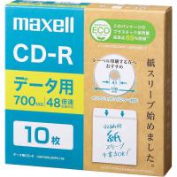 マクセル データ用ＣＤーＲ（紙スリーブ）　７００ＭＢ　１０枚 CDR700S.SWPS.10E 1個（直送品） | LOHACO by アスクル(直送品グループ3)