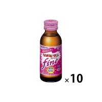 大正製薬　リポビタンファイン　ピーチ＆グレープフルーツ風味　1箱（10本入）　糖類ゼロ　栄養ドリンク | LOHACO by アスクル