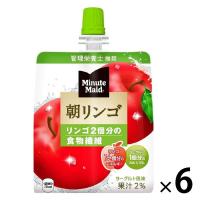 コカ・コーラ　コカ・コーラ　ミニッツメイド　朝りんご　180g　1セット（6個） | LOHACO by アスクル