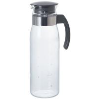 HARIO （ハリオ） 耐熱ガラス製 冷水筒 ポット ピッチャー スリムN チャコールグレー 1400ml RPLN-14-CGR 1個 | LOHACO by アスクル