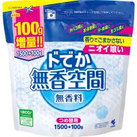 ドでか無香空間 無香料 詰め替え用 消臭ビーズ 消臭剤 1600g 押し入れ・玄関・部屋・トイレ用 小林製薬 | LOHACO by アスクル