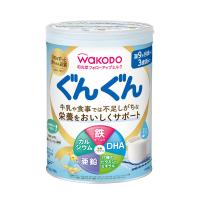 【9ヵ月頃から】WAKODO（和光堂） フォローアップミルク ぐんぐん（大缶）830g 1缶 アサヒGF　粉ミルク | LOHACO by アスクル