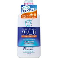 マウスウォッシュ ボトル クリニカ クイックウォッシュ 450mL ノンアルコール デンタルウォッシュ ライオン | LOHACO by アスクル
