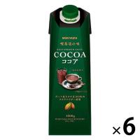 守山乳業　喫茶店の味　ココア 1000g　1箱（6本入） | LOHACO by アスクル