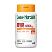 【セール】ディアナチュラ（Dear-Natura） 葉酸400μg＋ビタミンB6、B12　60日分　1個　アサヒグループ食品　サプリメント | LOHACO by アスクル