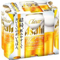 新ジャンル　第3のビール　クリアアサヒ　500ml　1パック(6本入) | LOHACO by アスクル