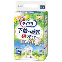 大人用紙おむつ 尿漏れ ライフリー 超うす型 下着感覚パンツ Ｍサイズ 1パック (24枚) ユニ・チャーム | LOHACO by アスクル