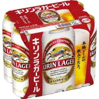 ビール　キリン　ラガー　500ml　1パック（6本入）缶ビール　キリンビール | LOHACO by アスクル