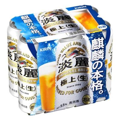 LOHACO - 発泡酒 ビール類 淡麗 極上＜生＞ 500ml 1パック(6本入) 缶