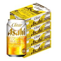 送料無料　第3のビール　新ジャンル　ビール類　クリアアサヒ　350ml　4ケース(96本) | LOHACO by アスクル