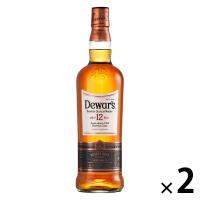 デュワーズ  12年 40度　700ml  1セット（2本 ）　正規品　スコッチウイスキー | LOHACO by アスクル