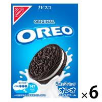 モンデリーズ OREO（オレオ）バニラクリーム 6箱 クッキー ビスケット | LOHACO by アスクル