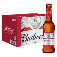 ビール 輸入ビール バドワイザー 瓶 瓶ビール 330ml 1ケース(24本) | LOHACO by アスクル