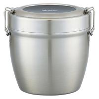 保温保冷 抗菌 真空ステンレス 丼ランチジャー お弁当箱 800ml ベーシック 1個 スケーター | LOHACO by アスクル
