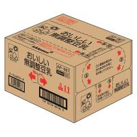 キッコーマンソイフーズ おいしい無調整豆乳 500ml 1箱（12本入） | LOHACO by アスクル