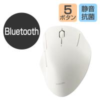 Bluetoothマウス 静音 5ボタン ホワイト SHELLPHA M-SH20BBSKWH 1個 エレコム | LOHACO by アスクル