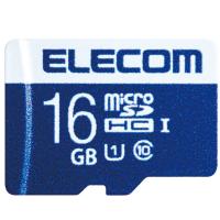 エレコム MicroSDHCカード/データ復旧サービス付/UHS-I MF-MS016GU11R 1個 | LOHACO by アスクル