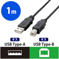 エレコム ＲｏＨＳ対応ＵＳＢケーブル／１．０ｍ／ブラック USB2-ECO10 1本 | LOHACO by アスクル