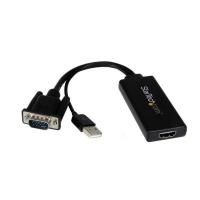 VGA - HDMI変換アダプターコンバーター　USBオーディオ　VGA2HDU　1個　StarTech.com | LOHACO by アスクル