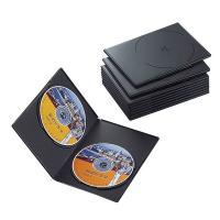 エレコム ＤＶＤスリムトールケース　両面収納　１０枚パック　ブラック CCD-DVDS06BK 1個 | LOHACO by アスクル