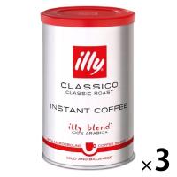 【セール】illy（イリー）インスタントコーヒー クラシコ 1セット（95g×3個） | LOHACO by アスクル