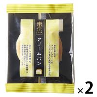 東京ブレッド クリームパン 1セット（2個）ロングライフパン | LOHACO by アスクル