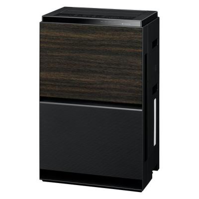 【送料無料】美品　おしゃれなブラウン　パナソニック加湿器付空気清浄機 Panasonic 空気清浄機（色：ブラウン系）｜冷暖房器具、空調家電