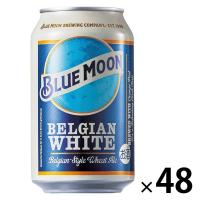 輸入ビール BLUE MOON 缶 330ml 2箱（48本） ブルームーン | LOHACO by アスクル