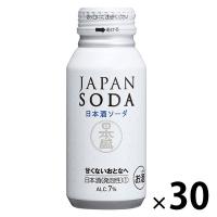 日本盛 JAPAN SODA ボトル缶 180ml 1箱（30本） | LOHACO by アスクル