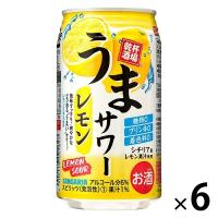 チューハイ 酎ハイ サンガリア うまサワーレモン 350ml 缶 6本 | LOHACO by アスクル