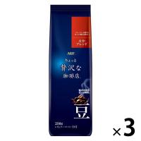 【コーヒー豆】味の素AGF ちょっと贅沢な珈琲店 モカ・ブレンド 1セット（250g×3袋） | LOHACO by アスクル