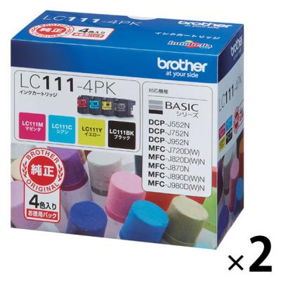 lc111-4pk 純正のおすすめ人気商品一覧 通販 - Yahoo!ショッピング