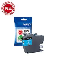 ブラザー 【ブラザー純正】インクカートリッジシアン（大容量）　LC412XLC LC412XLC 1個 | LOHACO by アスクル