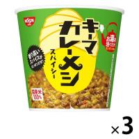 パックご飯 日清キーマカレーメシ スパイシー 日清食品 3個 | LOHACO by アスクル