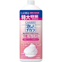 【アウトレット】【Goエシカル】チャーミー 泡のチカラ 手肌プレミアム 詰め替え 大型 930ml 1本 食器用洗剤 ライオン | LOHACO by アスクル