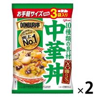 江崎グリコ DONBURI亭 3食パック中華丼 1セット（6食） | LOHACO by アスクル