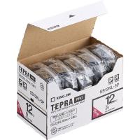 テプラ TEPRA PROテープ ロングタイプ 16m巻 幅12mm 白ラベル(黒文字) SS12KL-5P 1箱（5個入） | LOHACO by アスクル