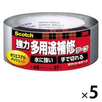 3M 強力多用途補修テープ 幅48mm×長さ27m DUCT-27 1セット（5巻入） | LOHACO by アスクル