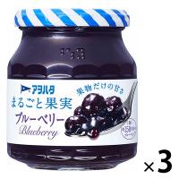 【セール】アヲハタ まるごと果実 ブルーベリー 250g 1セット（3個） | LOHACO by アスクル
