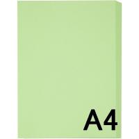 アスクル　カラーペーパー　A4　グリーン　1冊（100枚入）  オリジナル | LOHACO by アスクル