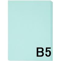 アスクル　カラーペーパー　B5　ライトブルー　1セット（500枚×3冊入）  オリジナル | LOHACO by アスクル
