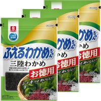 【お徳用】理研ビタミン　ふえるわかめちゃん　三陸わかめ＜チャック付＞　28g　1セット（3個）　リケン | LOHACO by アスクル