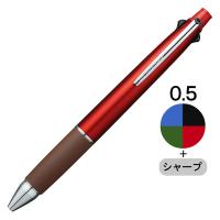 ジェットストリーム4＆1 多機能ペン 0.5mm ブラッドオレンジ軸 4色+シャープ MSXE510005.38 三菱鉛筆uni | LOHACO by アスクル
