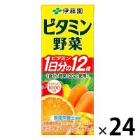 伊藤園 ビタミン野菜 200ml 1箱（24本入）【野菜ジュース】 | LOHACO by アスクル